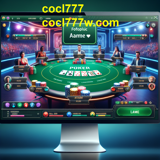 Descubra o Mundo do Poker Online na Cocl777